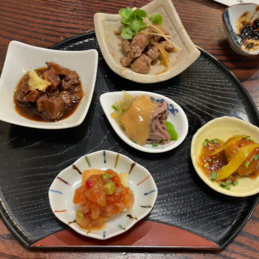 利久庵　おまかせ五品